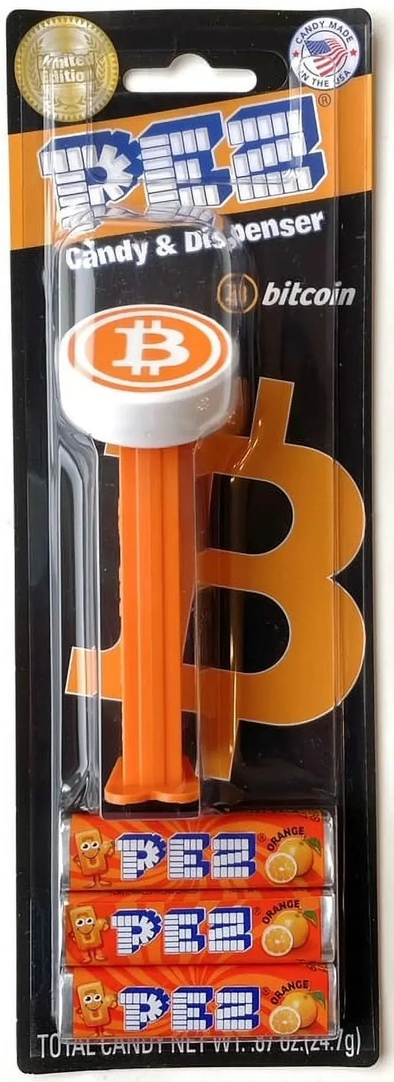 Bitcoin  Dispenser with Candy LIMITED EDITION