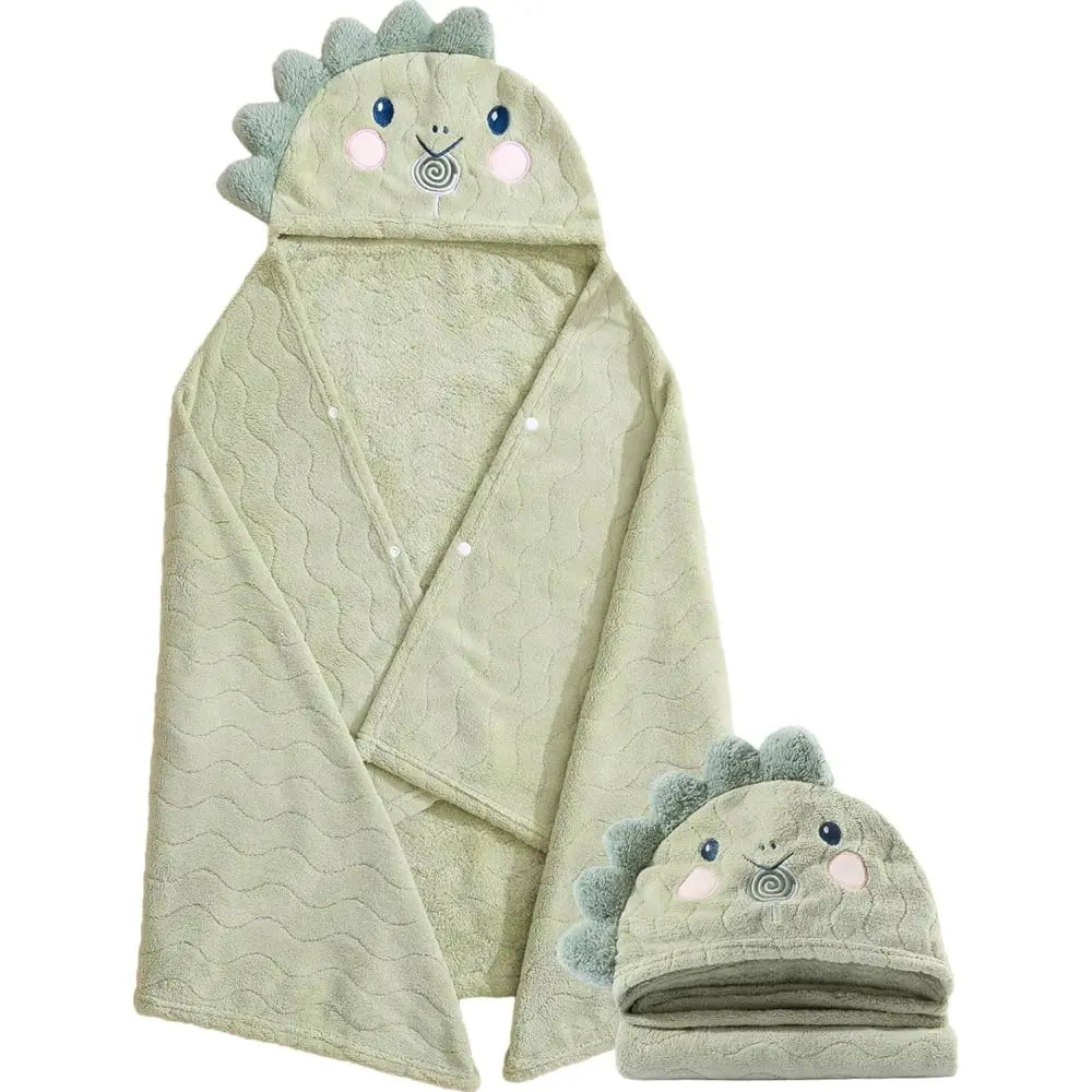 Baby Bath Towel with Hood, Ultra Soft Absorbent Blanket Gift for Infant, Newborn , 27.5X55 Inch