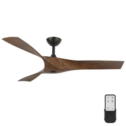 Wesley 52 In. Brushed Nickel Ceiling Fan with Remote Control