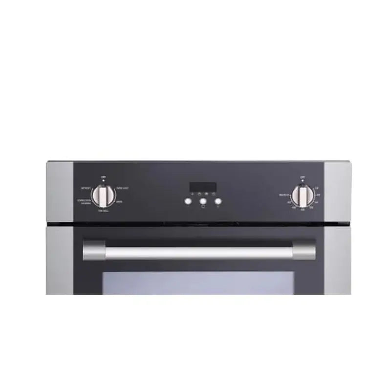 24 Inch Built-In Wall Oven, Stainless and Black