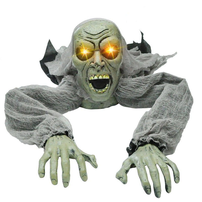 Unleash the Spookiness with Our 35-Inch Zombie Groundbreaker Decoration – Perfect for Outdoor Halloween Fun!