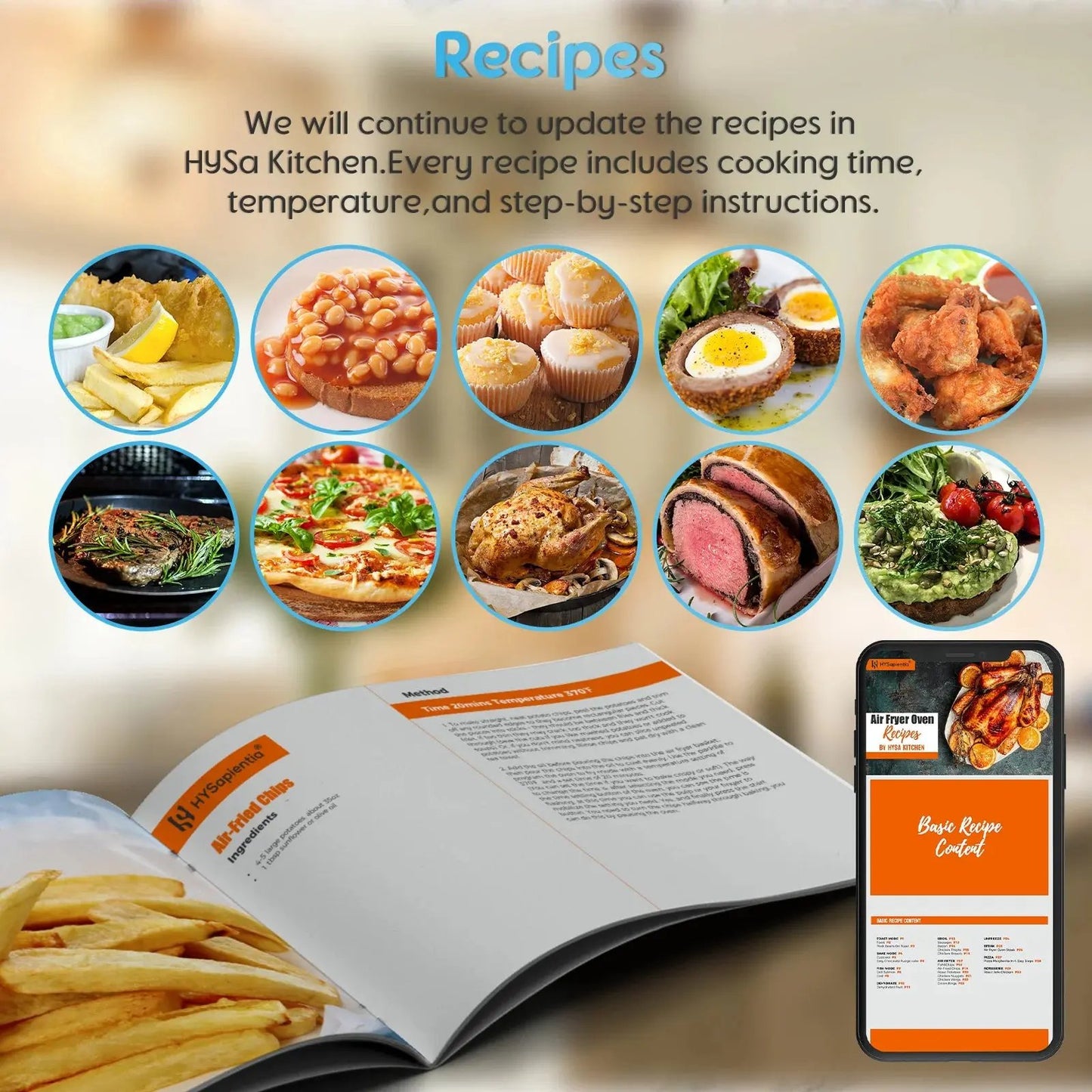 26QT 10-in-1 Stainless Steel Air Fryer Oven with Rotisserie - 1800W Convection Toaster Oven Combo, Easy to Clean Mini Toaster Oven