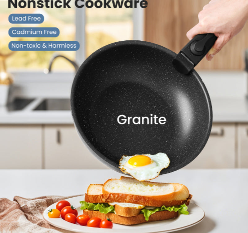 Ultimate 12-Piece Non-Stick Cookware Set for Effortless Cooking