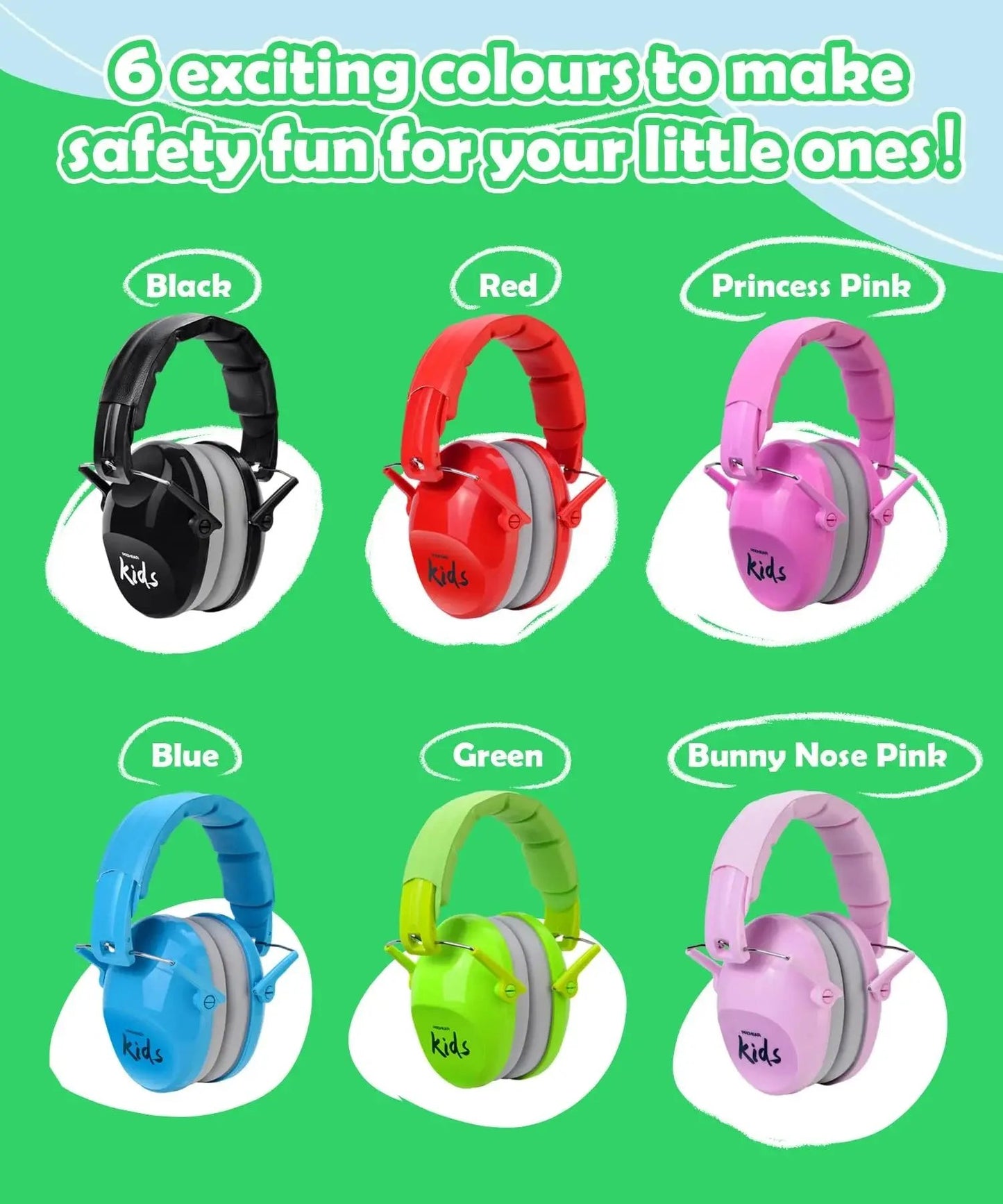 Keep the noise out and the fun in! 🎧💚 Check out our 032 2.0 Noise Cancelling Headphones for Kids - perfect for concerts, fireworks, and more! #SensoryProtection #KidsHeadphones