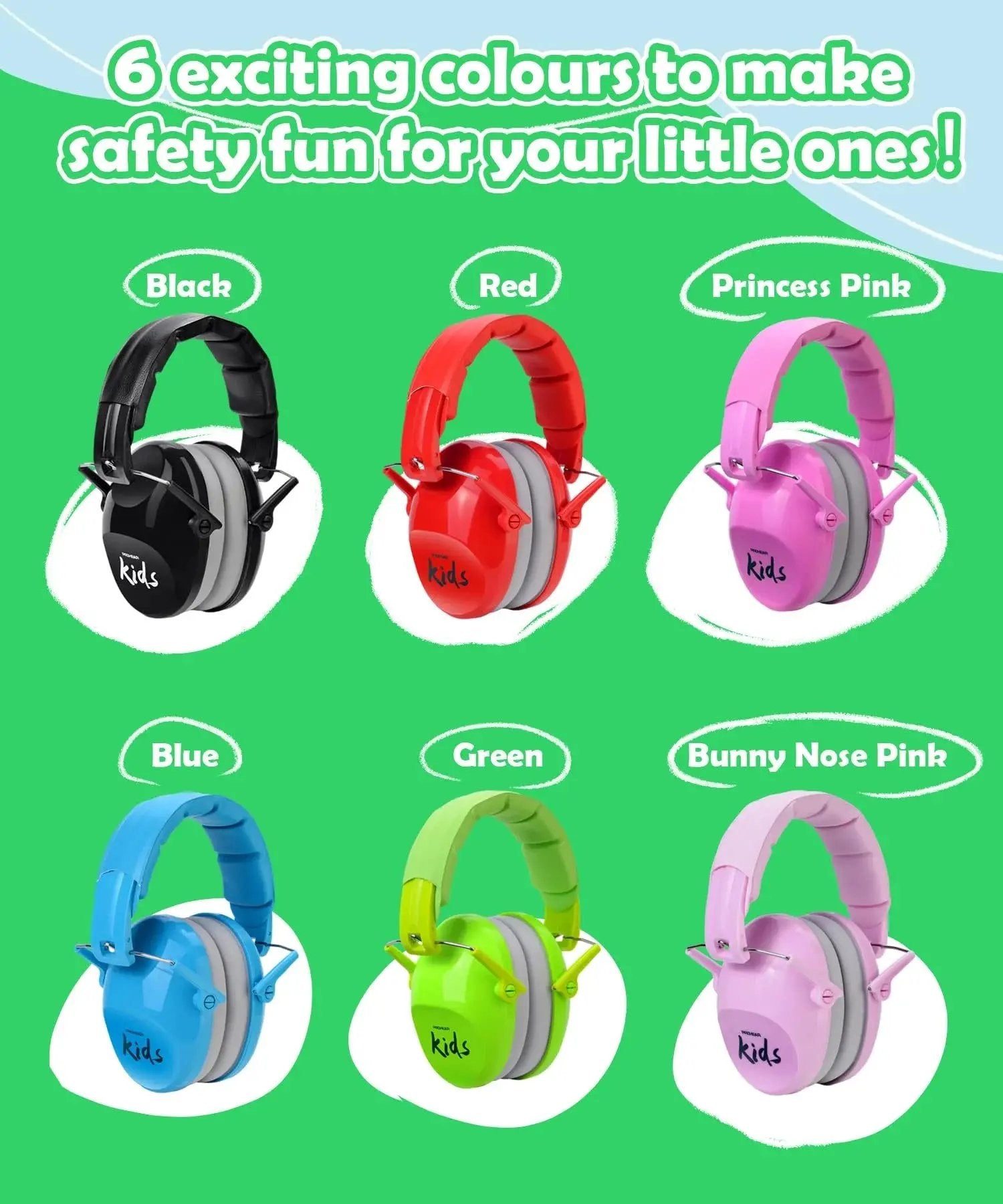 Keep the noise out and the fun in! 🎧💚 Check out our 032 2.0 Noise Cancelling Headphones for Kids - perfect for concerts, fireworks, and more! #SensoryProtection #KidsHeadphones