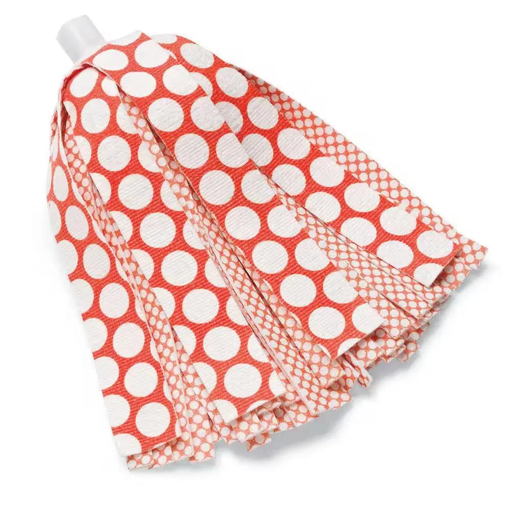 Wonder Microfiber Wet Mop with Built-In Wringer