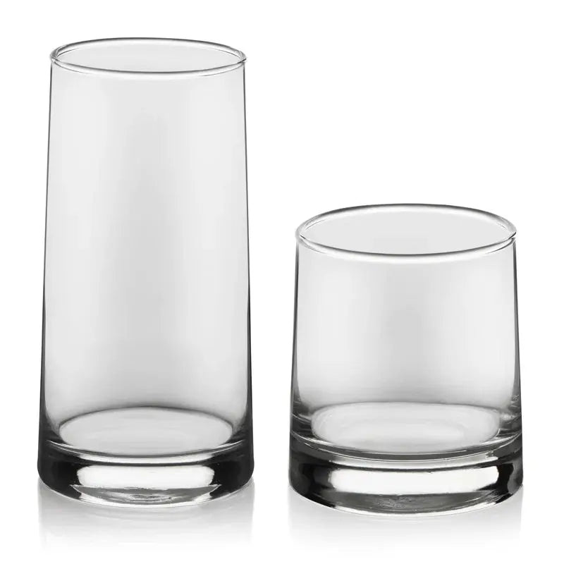 Sip Happens: The Cabos 16-Piece Tumbler and Rocks Glass Set for Your Everyday Cheers!