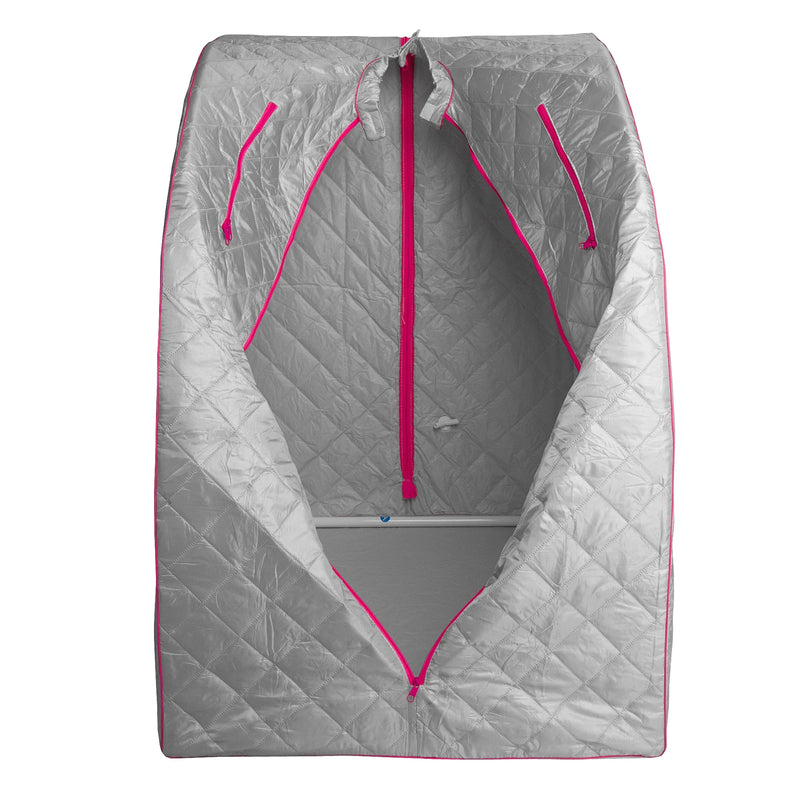 Durherm Personal Steam Sauna for Wellness, Weight Loss, Detox, Relaxation, 1 Pack, 33" X 28.5" X 39.5"