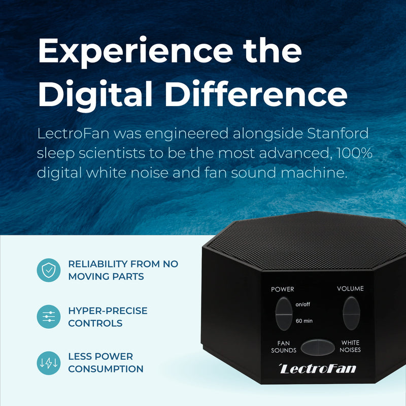Transform Your Sleep with the Lectrofan Classic White Noise Machine - Perfect for Home, Travel, and Study! 🌙✨ 20 Soothing Sounds to Help You Relax! 💤 #SleepBetter #WhiteNoise