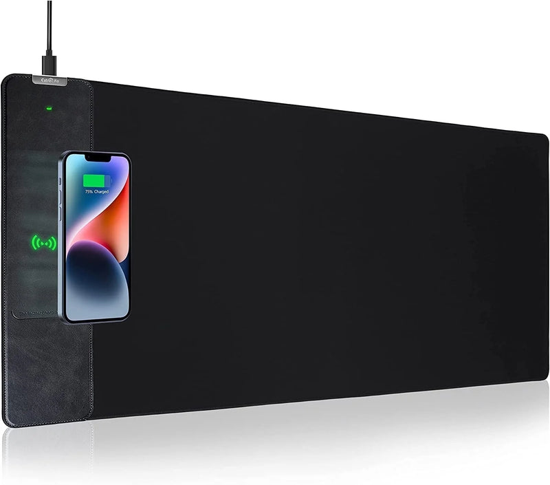 Mouse Pad of Power: The RGB Light Show that Charges Your Mouse While You Pretend to Work!