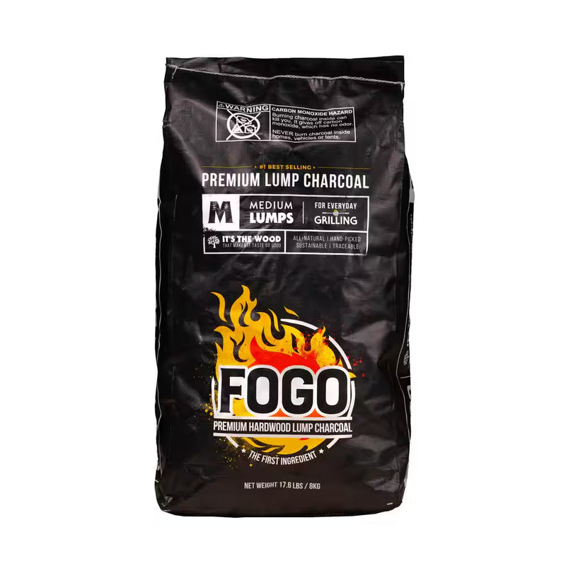 Get Grilling with Our 2-Pack of 17.6 Lbs Premium Wood Lump Charcoal! 🔥🌟