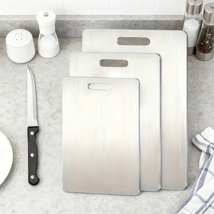 4pcs Heavy-Duty Commercial Home Kitchen Cutting Board with knife