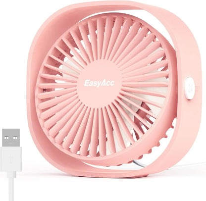 Stay Cool Anywhere with Our USB Small Desk Fan! 🌬️✨ 360° Rotatable, 3 Speed Settings - Perfect for Your Desk, Dorm, or Travel! 🚀🛌 #CoolComfort #PortableFan