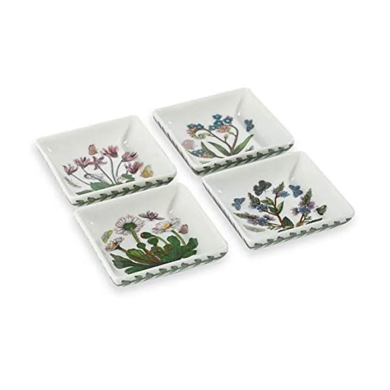 Elevate your snacking game with our Floral Motif Square Mini Dipping Dishes - Set of 4! 🌸✨ Perfect for any occasion!