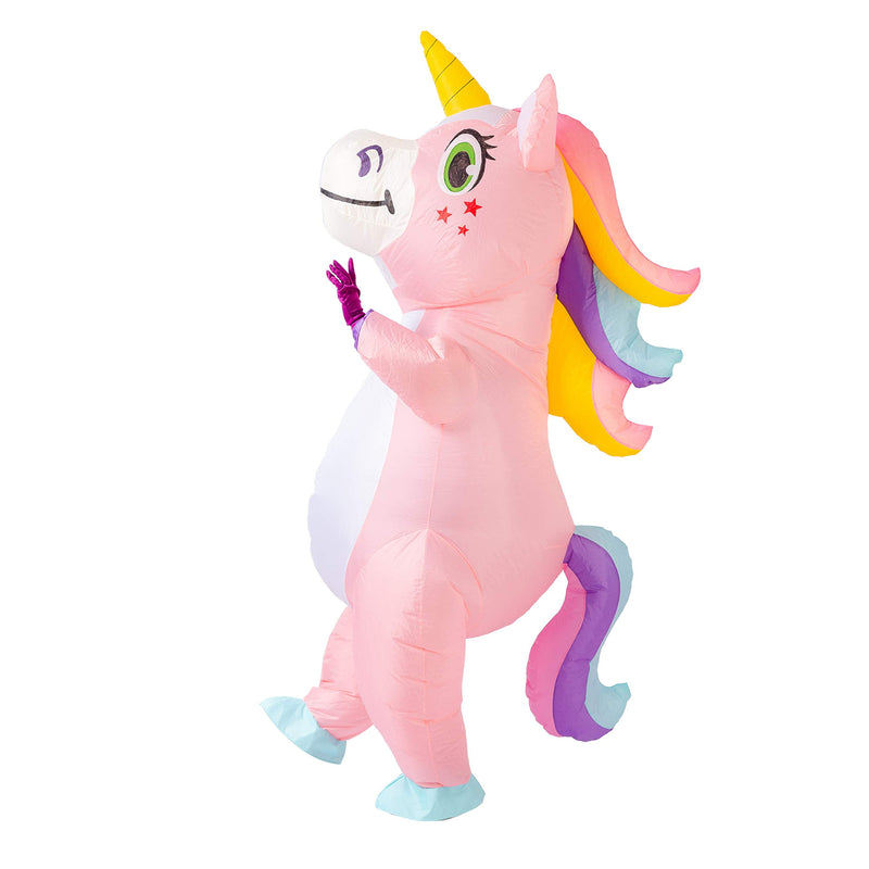 Get Ready to Stand Out in This Inflatable Unicorn Costume! Perfect for Halloween Fun! 🦄🎉
