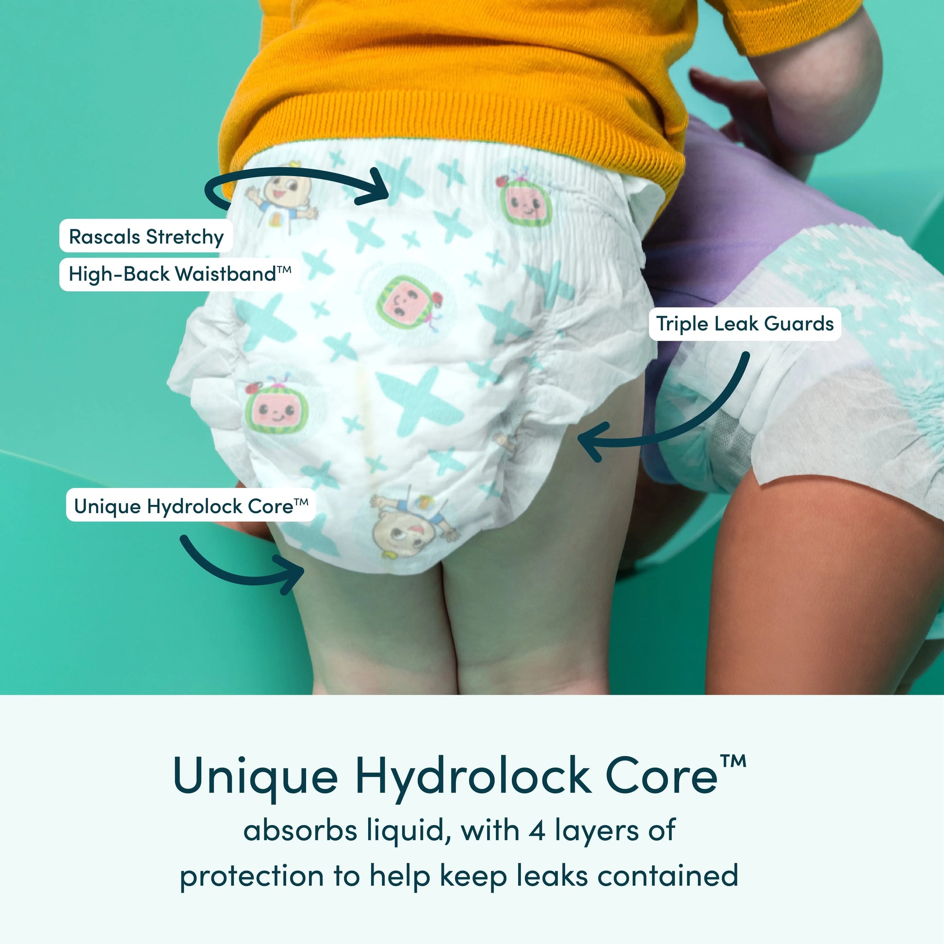 Ultra-Absorbent Size 4 Baby Diapers - 72 Count for All-Day Comfort and Leak Protection