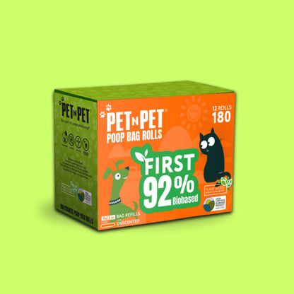 92% Biobased Poop Bags Pet N Pet ®