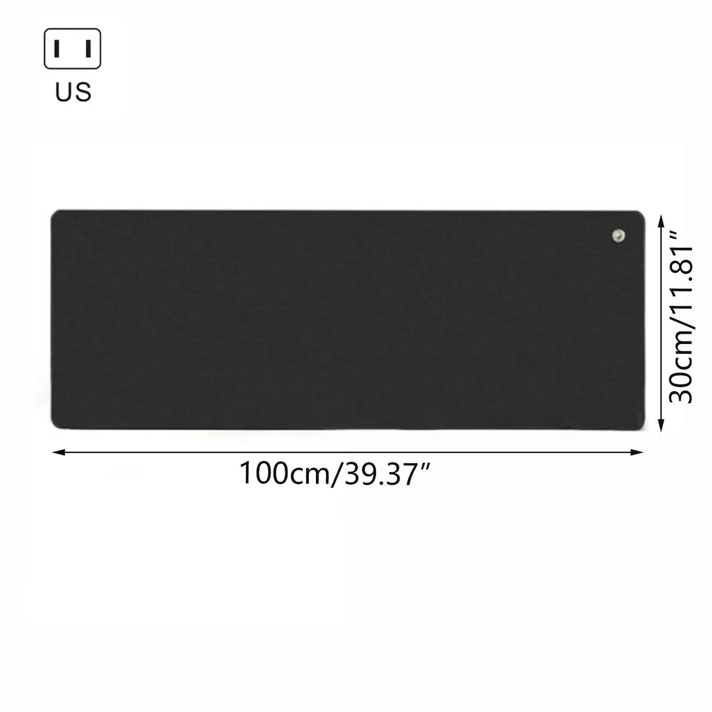 Grounding Earthing Mat,39.3X11.8 Inch/11.8X9.8 Inch, Universal Use for Desk, Foot, Bed Mat by ,Improves Sleep,Reduces Inflammation,Pain,Anxiety