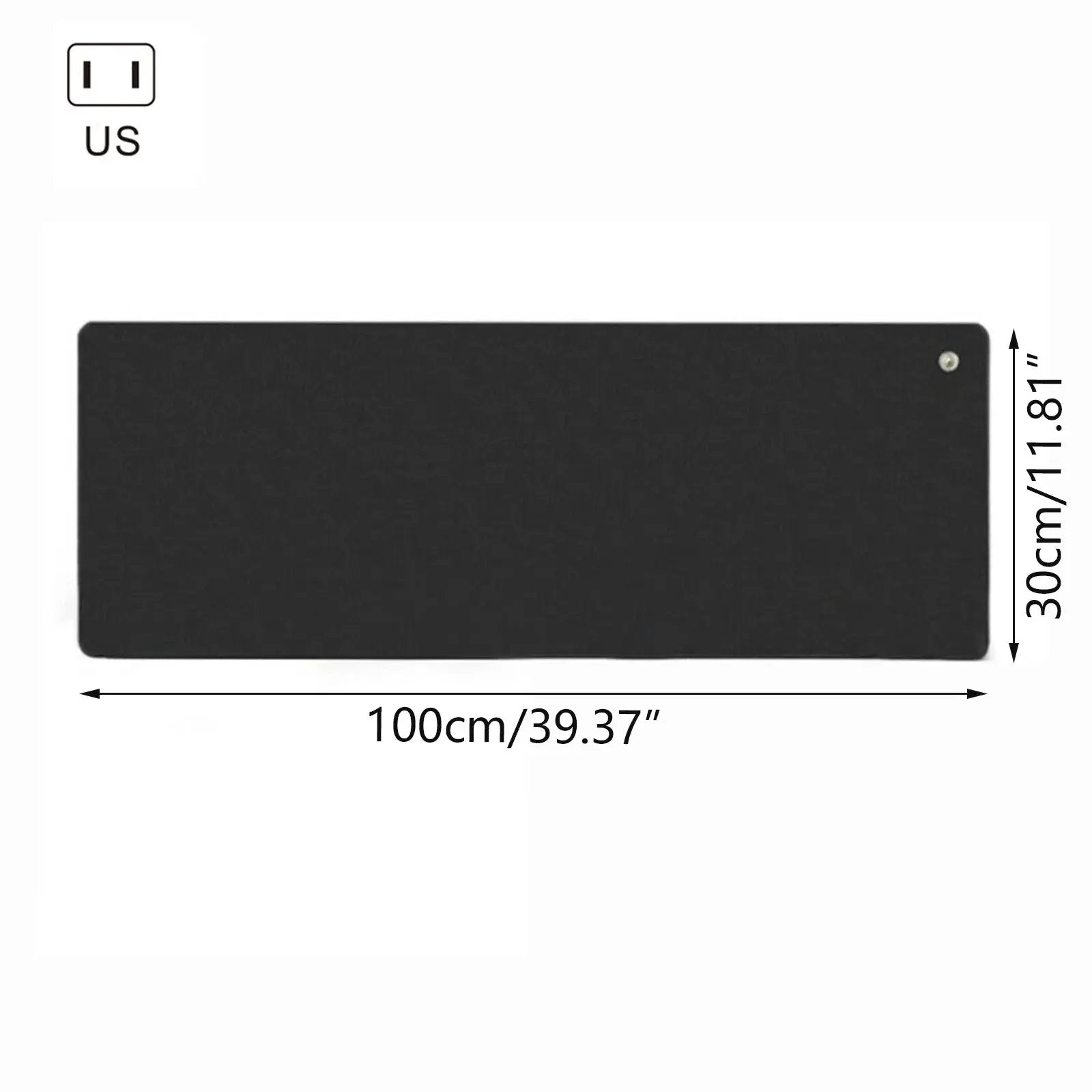 Grounding Earthing Mat,39.3X11.8 Inch/11.8X9.8 Inch, Universal Use for Desk, Foot, Bed Mat by ,Improves Sleep,Reduces Inflammation,Pain,Anxiety