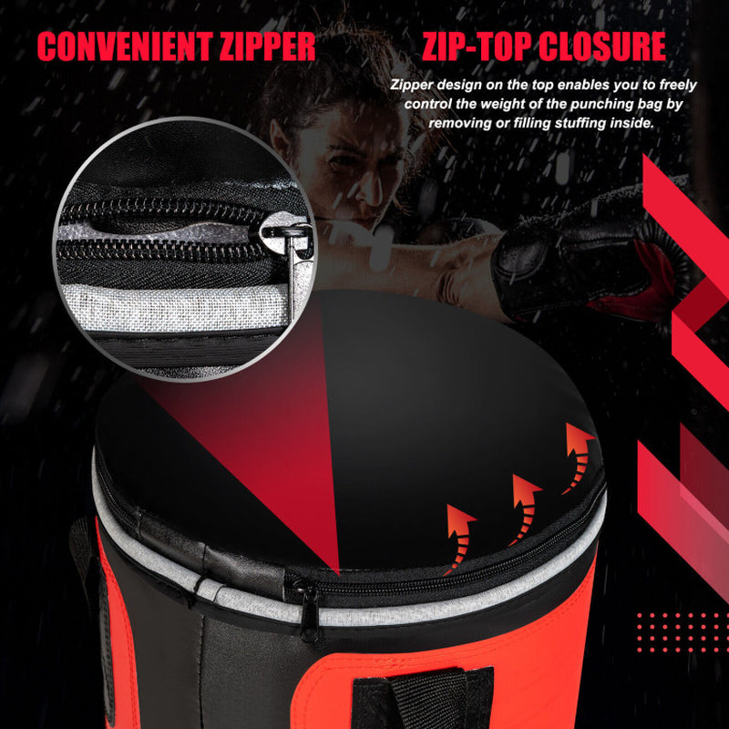Ultimate 56/63Lbs Filled Punching Bag Set with Premium Boxing Gloves - Perfect for Home Fitness!