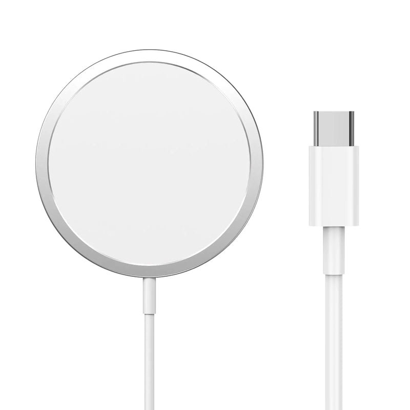 Say goodbye to tangled cords! Get your hands on our sleek Wireless Charger, perfect for your iPhone and AirPods. No wall charger needed—just MagSafe magic! ⚡️📱✨