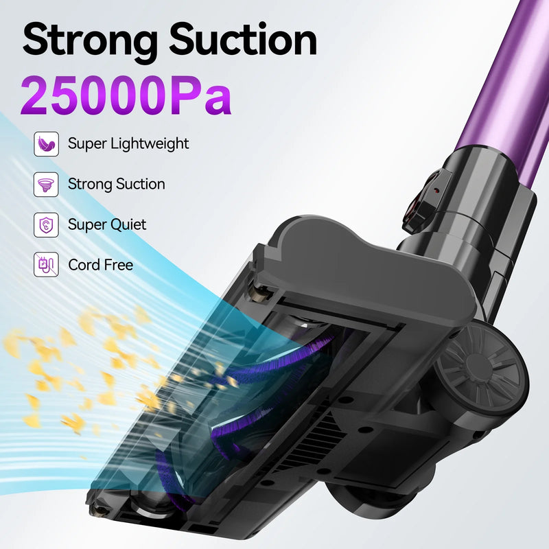 Say goodbye to pet hair and dirt with our ultra-light 6-in-1 Cordless Vacuum Cleaner! 🧹✨ Perfect for carpets and hard floors! #CleanHome #PetLovers #VacuumMagic