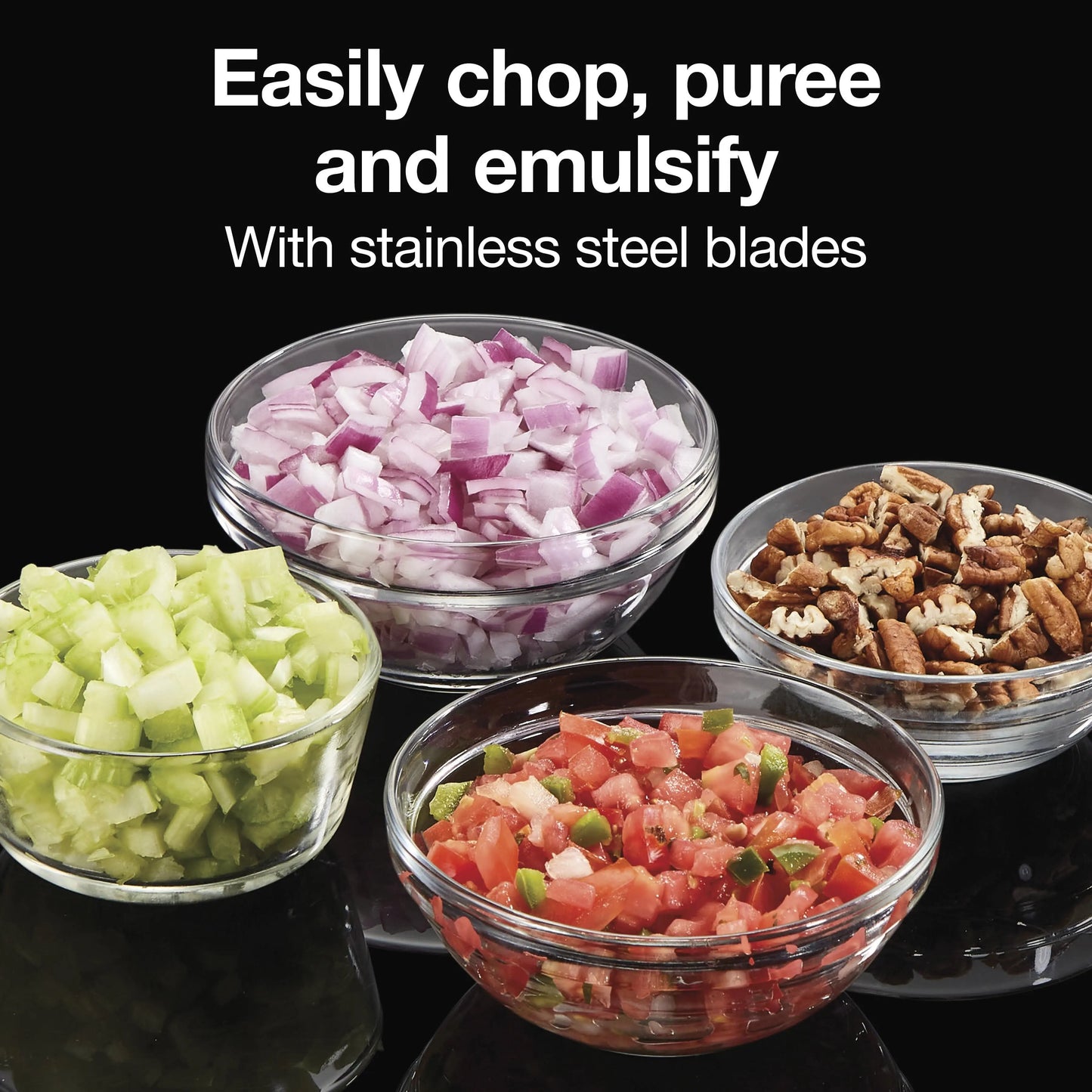 3.5 Cup 2-Speed Food Processor, Gray