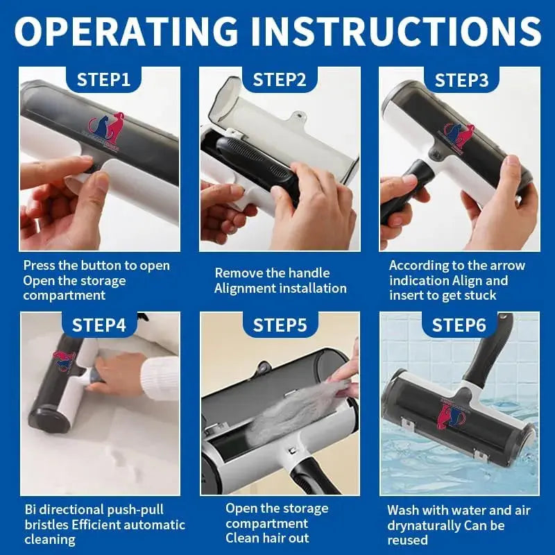 The Miracle Brands Pet Hair & Lint Remover – Reusable Self-Cleaning Roller Brush themiraclebrands.com