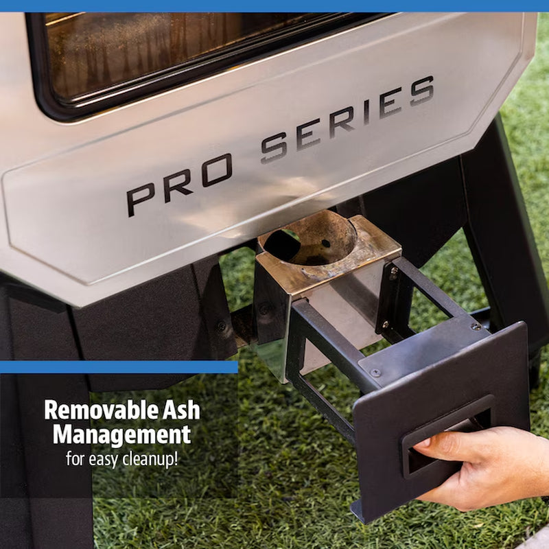 6 Series Pro Elite Stainless Steel Pellet Smoker - 1529 Sq. in. Cooking Space