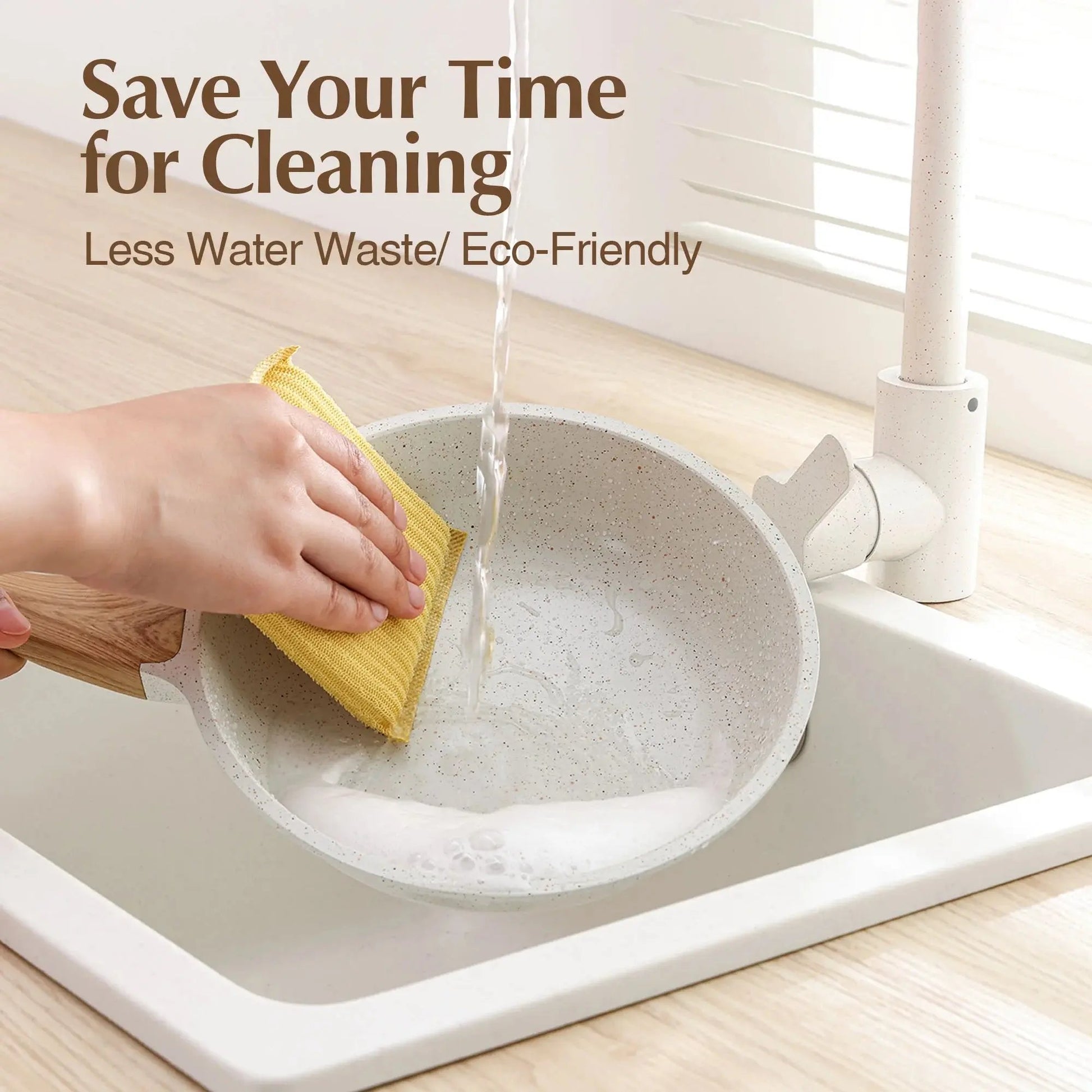 Upgrade Your Kitchen Game with Our 17-Piece Ceramic Nonstick Cookware Set! 🍳✨ Perfect for Healthier Cooking! #KitchenEssentials #HealthyCooking