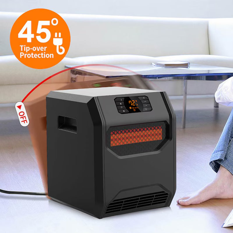 Stay Cozy This Winter! 🔥 Check Out Our 1500W Infrared Quartz Electric Heater with Remote & Thermostat! 🏠✨