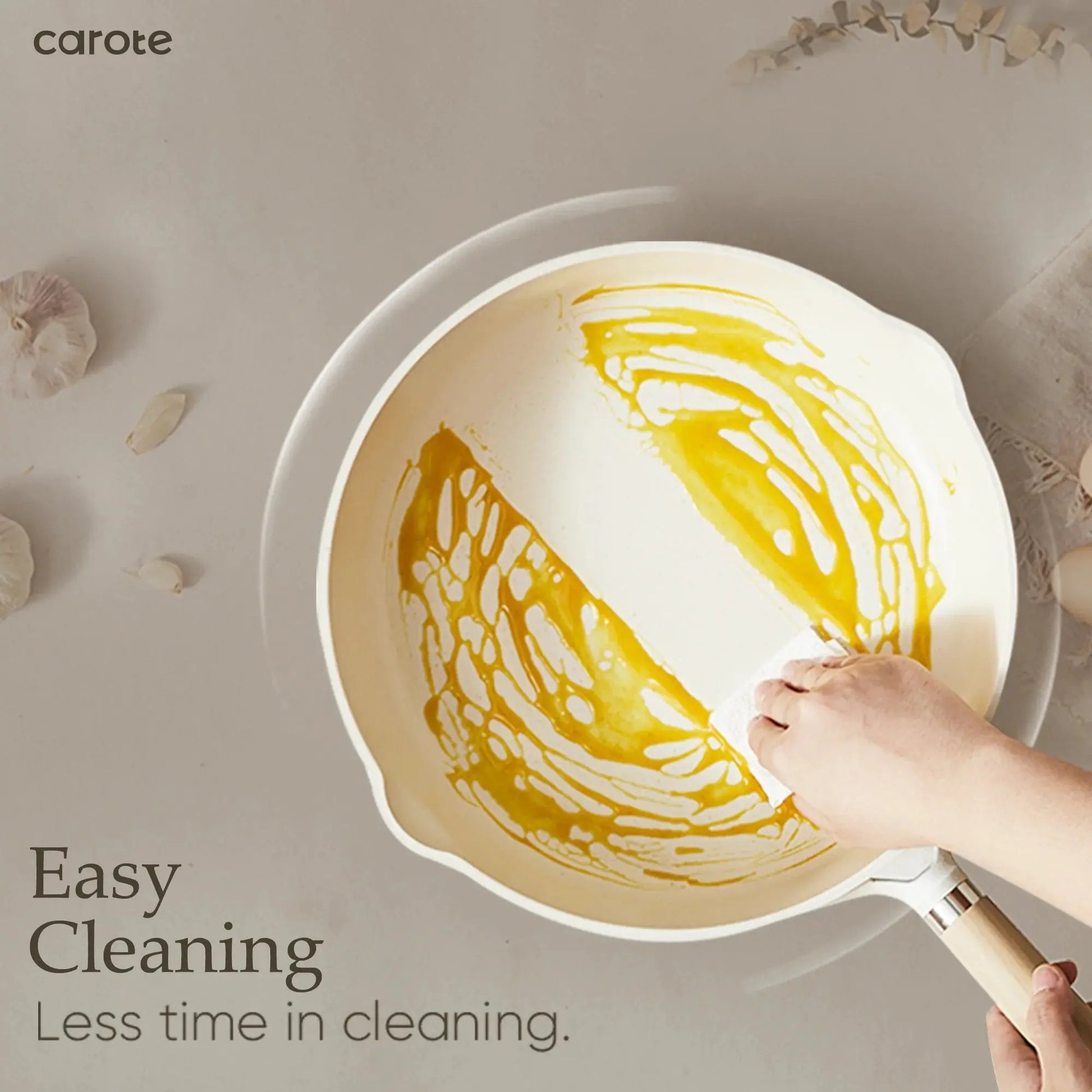 Nonstick Pots and Pans Set, 13 Pieces Kitchen Cookware Sets Compatible for All Stoves, White Granite