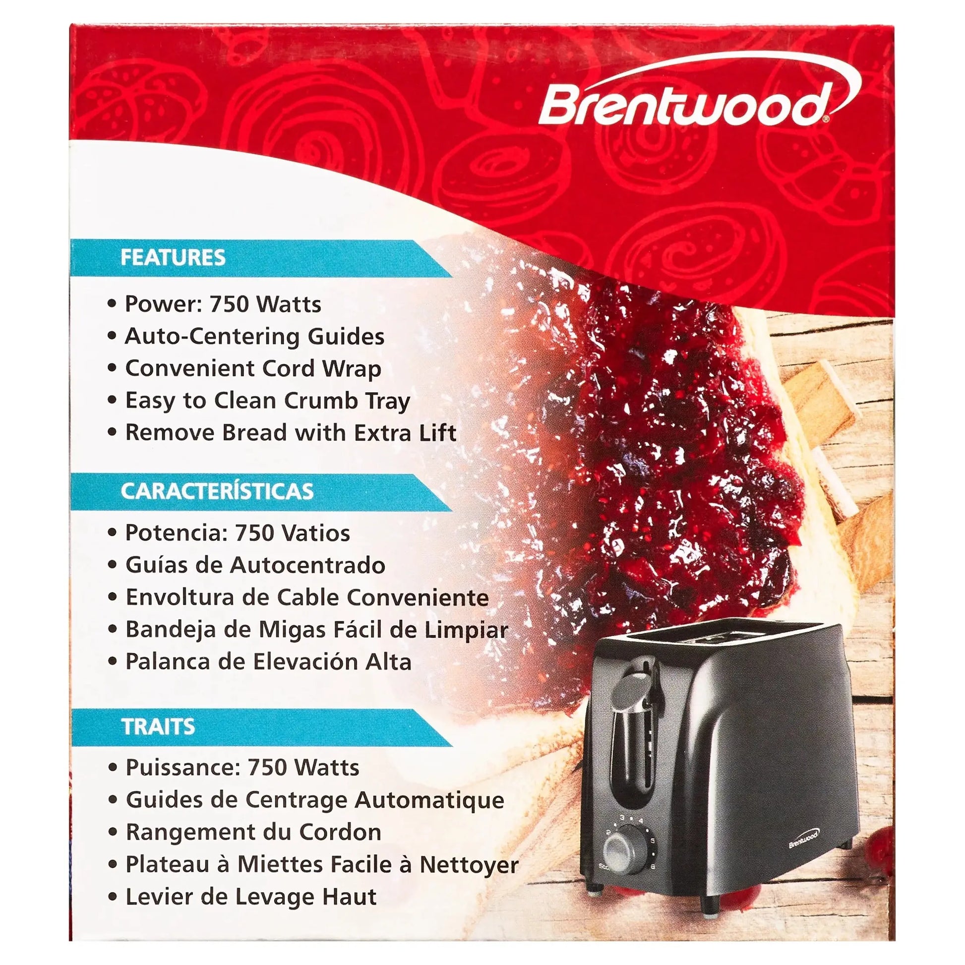 Cool Touch 2-Slice Toaster, Black