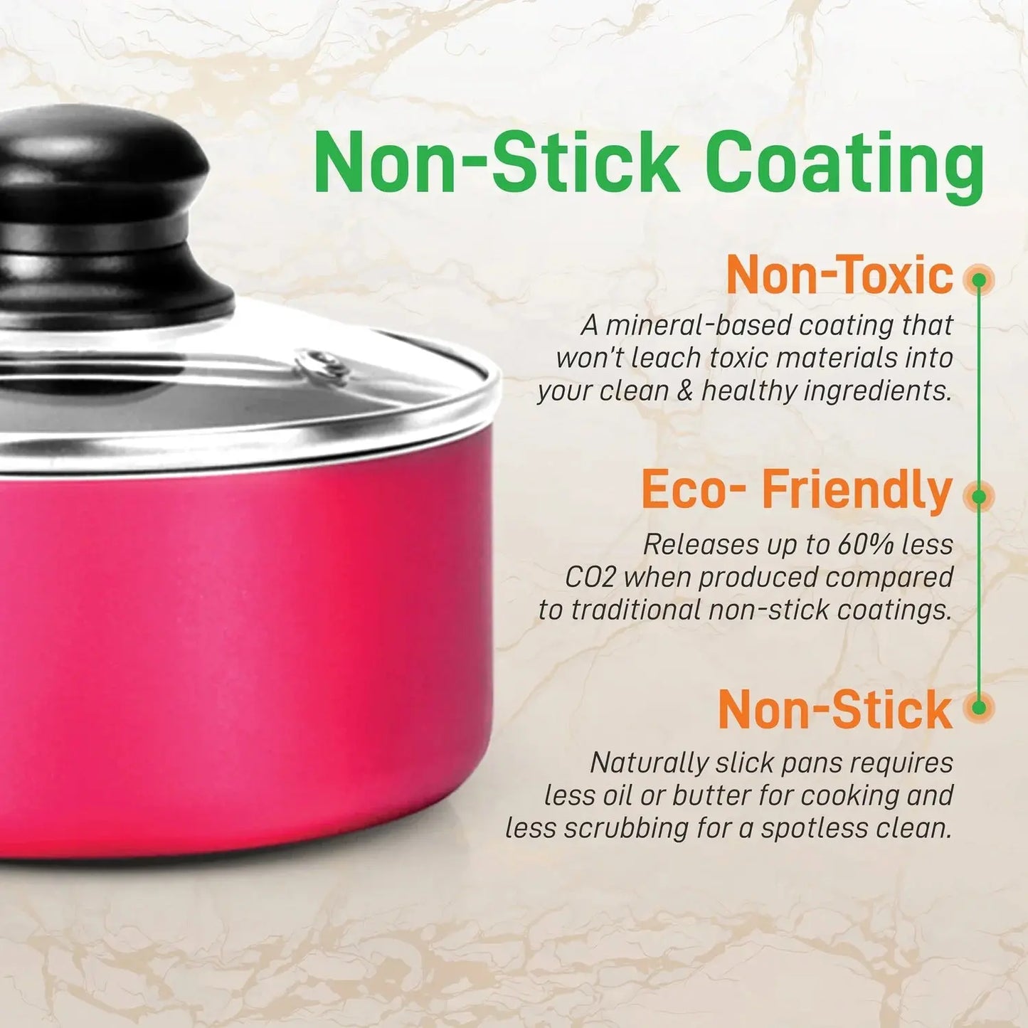 Cook Like a Pro with This 15-Piece Color Explosion Kitchenware Set – Pots, Pans, and Utensils Galore!