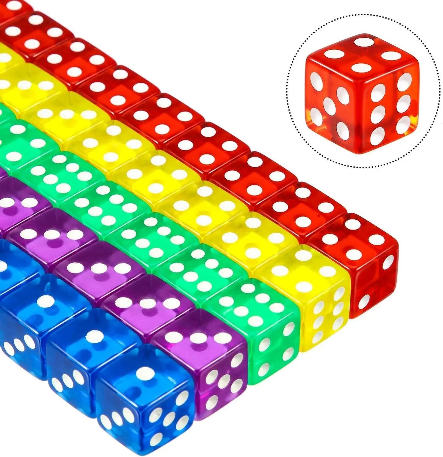 Dungeons & Dice and Party Vices: 50 Colorful Cubes for When Life Needs a Little More Luck and a Lot More Velvet!