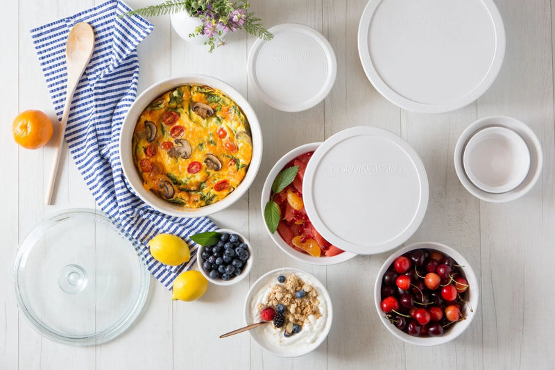 Elevate Your Baking Game with This Stunning 10-Piece French White Bakeware Set! 🍰✨