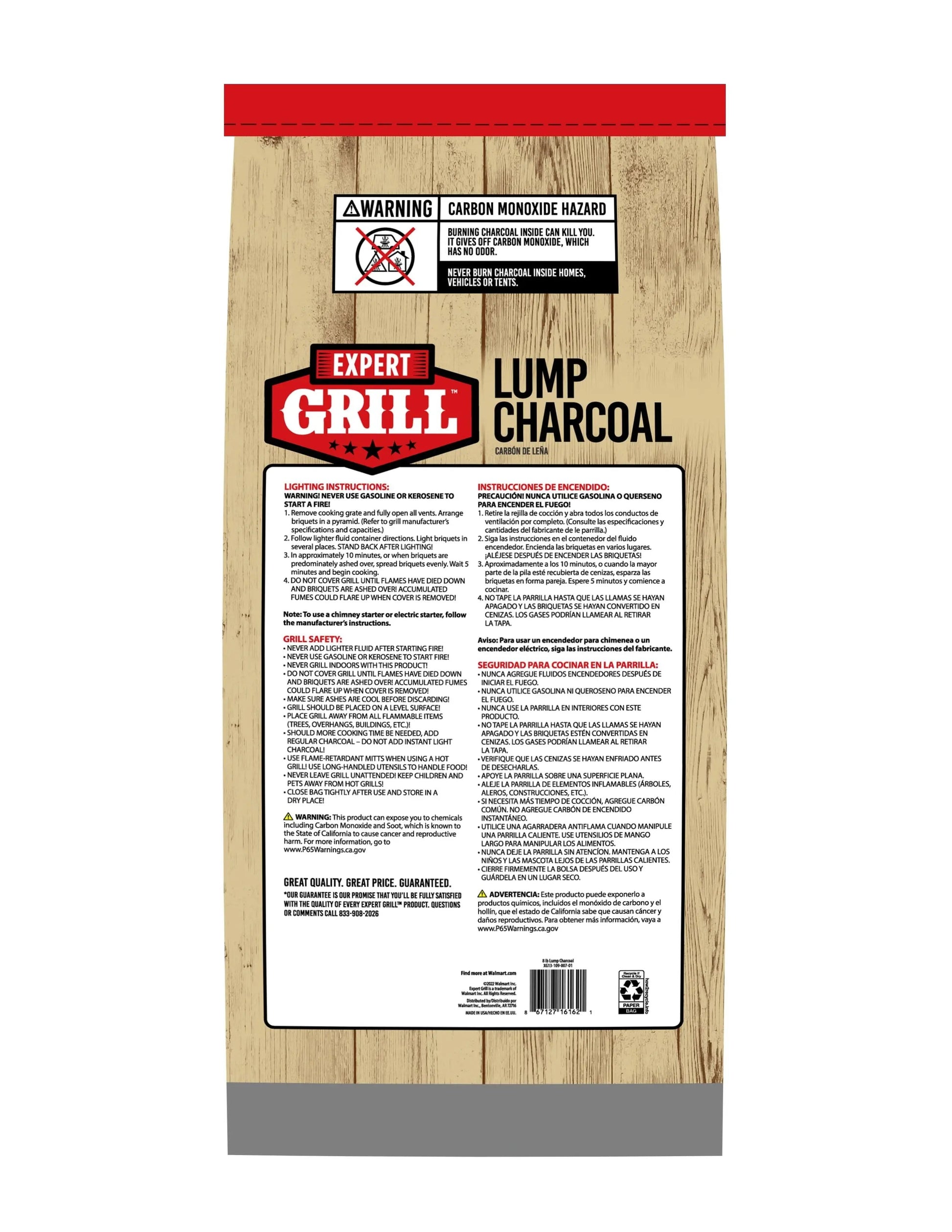 Get Your Grill Game On with Our 8 Lbs All-Natural Lump Charcoal! 🔥🌿