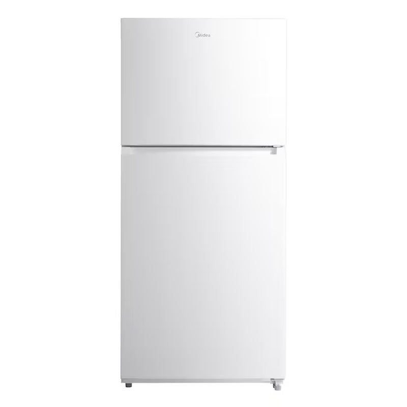 Upgrade your kitchen with this sleek, fingerprint-resistant 18.1-Cu Ft Top-Freezer Refrigerator! Perfect for your garage and ENERGY STAR certified! 🌟 #HomeAppliances #EcoFriendly