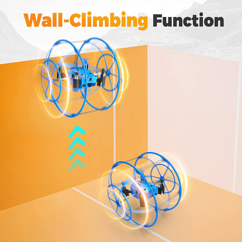 Mini Drone for Beginners with 360° Flips, LED Lights & 2 Batteries, Indoor & Outdoor Flying Toy for Boys and Girls