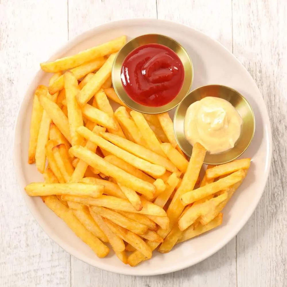 Elevate Your Dining Experience with These 8 Golden Mini Stainless Steel Sauce Dishes! Perfect for Sushi, Dips, and Appetizers! 🍣✨