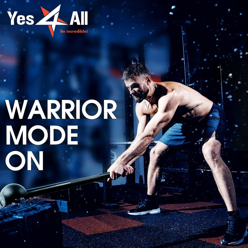 Unleash Your Strength with Our Steel Mace Bell - Perfect for Full Body Workouts, Rehabilitation & Stretching! Available in 5 to 30 lbs for Everyone! 💪✨