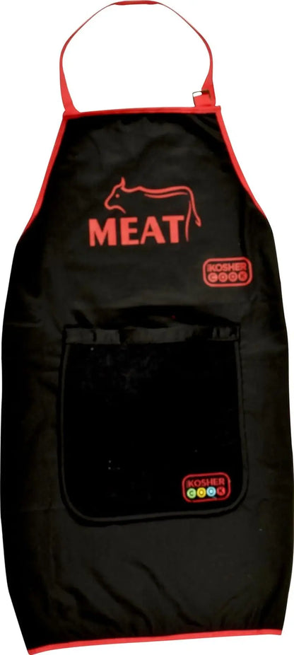 Dairy Blue, Red Meat, Parve Green Kitchen Linen Apron, Oven Mitt, Pot Holder, and Mini Oven Mitt