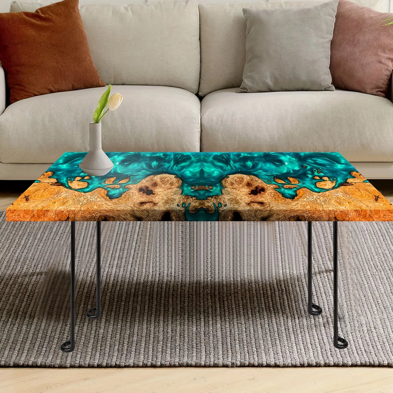 Reusable Large Rectangle Silicone Mold for Epoxy Resin River Table and Resin Art – Ideal for Specialty Plates, Trays, Woodworking, and Coffee Tables Our3Designs