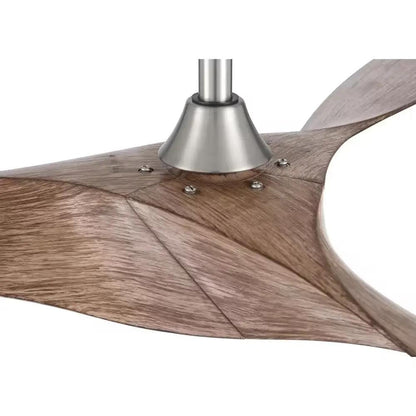 Wesley 52 In. Brushed Nickel Ceiling Fan with Remote Control