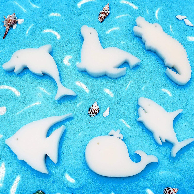 24 Pcs Oil Absorbing Sponge Hot Tub Scum Absorber Pool Floating Sponge Hot Tub Accessories Pool Accessories for Swimming Pool and Spa Cleaning Supplies(Vivid Style)