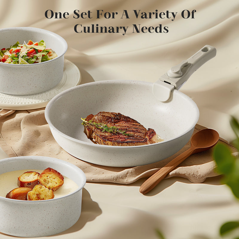 Ultimate 12-Piece Non-Stick Cookware Set for Effortless Cooking
