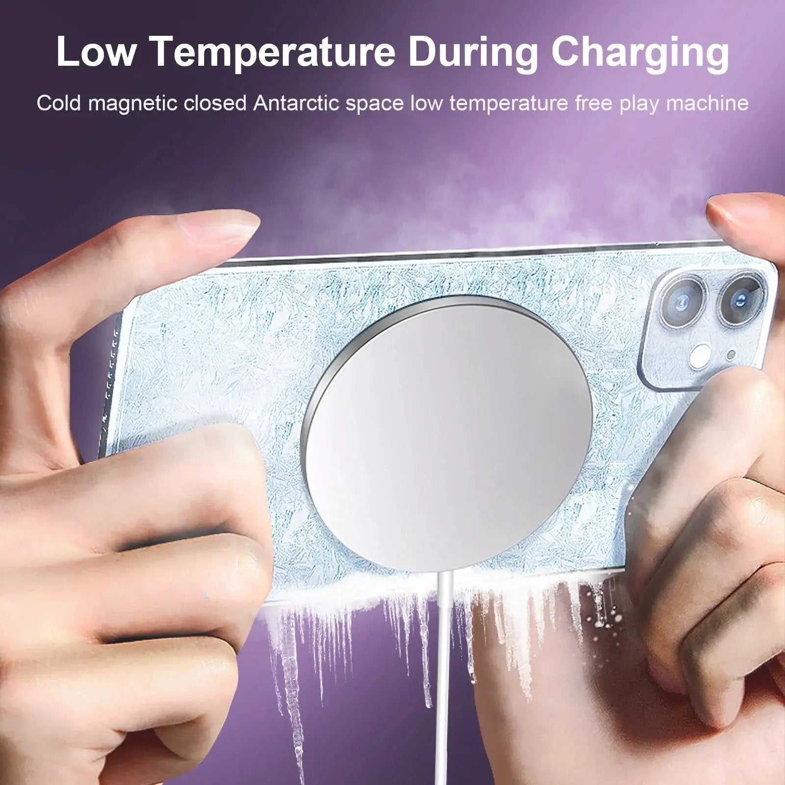 Say goodbye to tangled cords! Get your hands on our sleek Wireless Charger, perfect for your iPhone and AirPods. No wall charger needed—just MagSafe magic! ⚡️📱✨