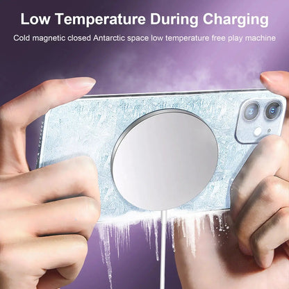 Say goodbye to tangled cords! Get your hands on our sleek Wireless Charger, perfect for your iPhone and AirPods. No wall charger needed—just MagSafe magic! ⚡️📱✨