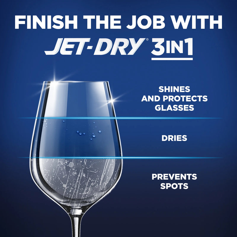 Jet-Dry Rinse Aid, Dishwasher Rinse Agent and Drying Agent, 8.45 Oz