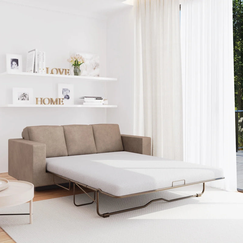 4.5-Inch Memory Foam Replacement Mattress for Queen Sleeper Sofa Couch Beds (Sofa Not Included)